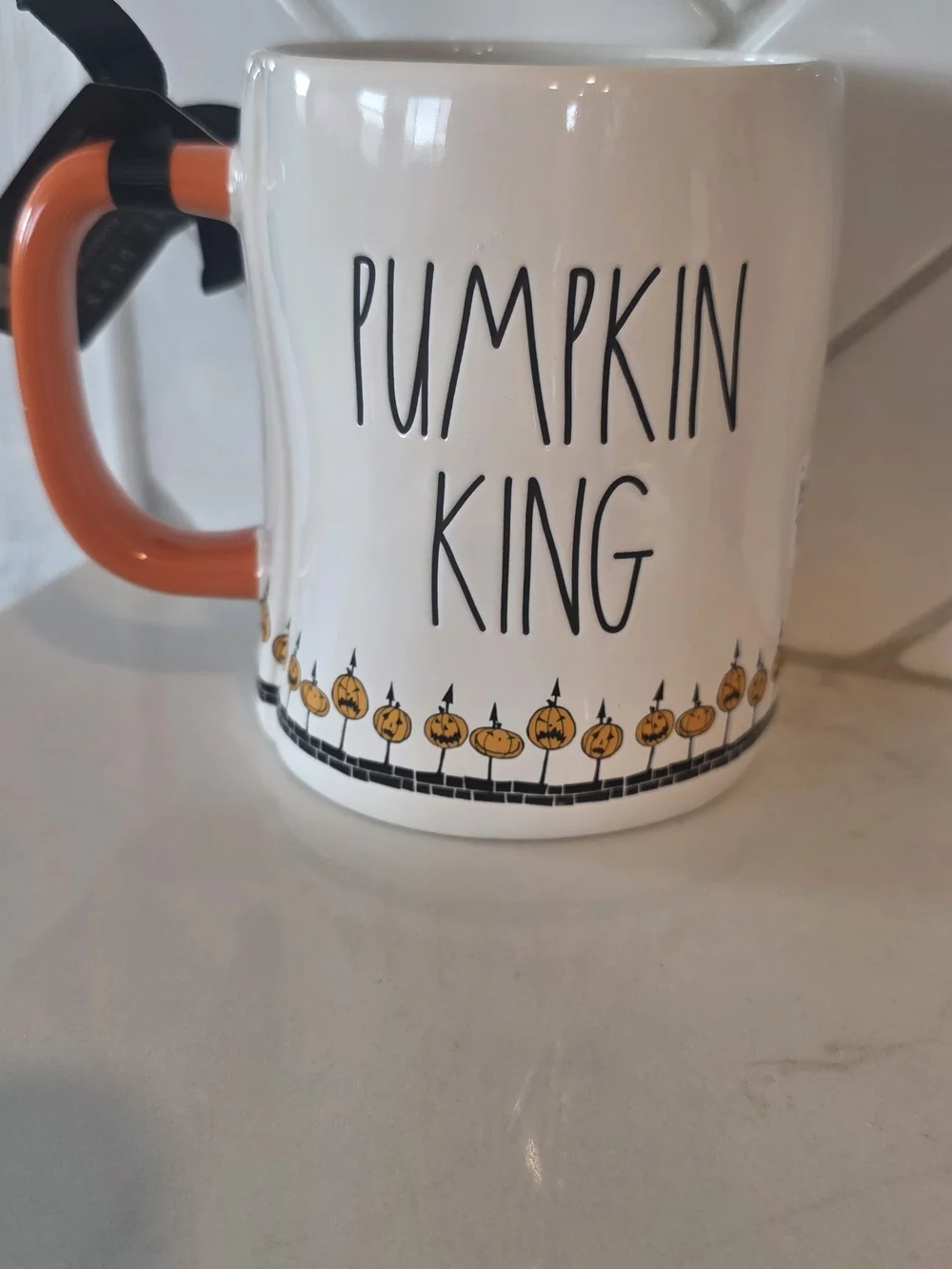 Rae Dunn The Nightmare Before Christmas Jack Skellington Ceramic Mug